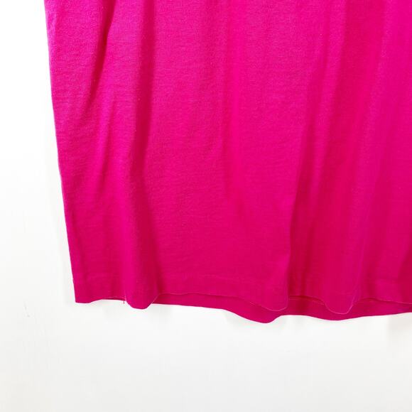 Vintage Grandma T-Shirt Dark Pink Womens Sea Shell Graphic Short Sleeves Large - Picture 6 of 8